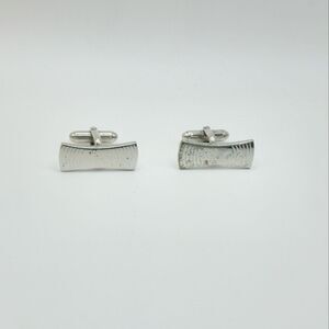 Men's Vintage silver cuff links